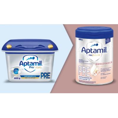 德国直邮 爱他美Aptamil 白金新版 婴儿奶粉 pre段 （0-3个月 ）800g