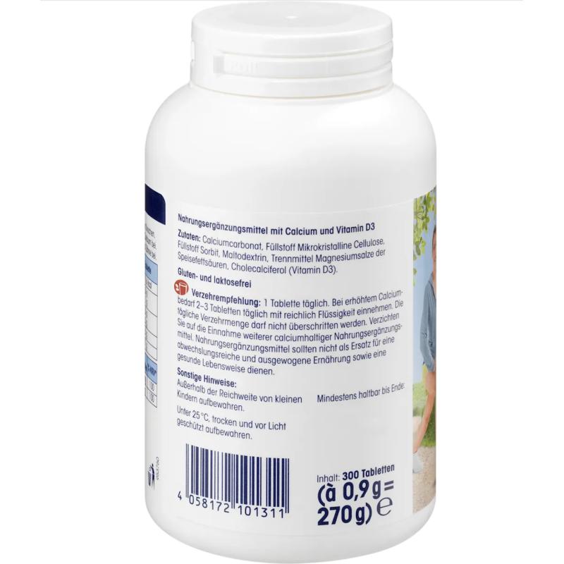 DM品牌  Mivolis 成人女性钙片 300粒 8罐